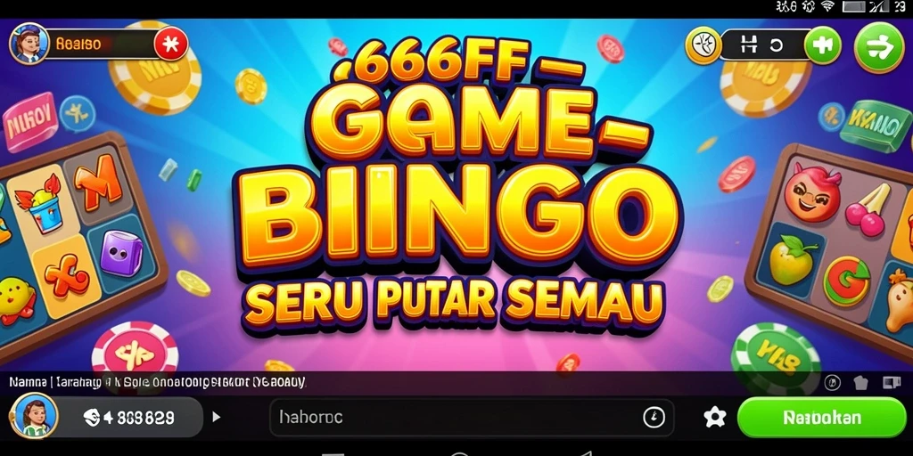 Tampilan gameplay seru dari Bingo di 666FF.