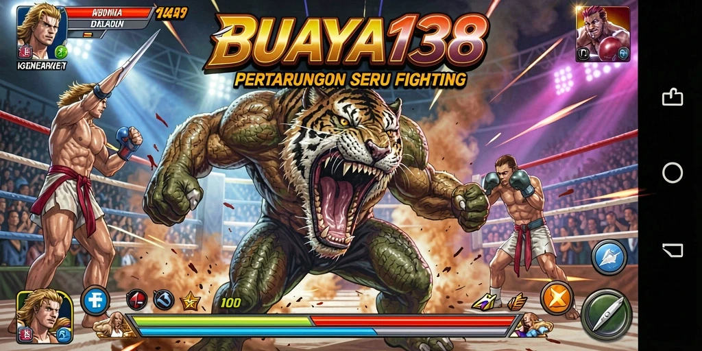 Gameplay seru dan grafis memukau dalam BUAYA138.