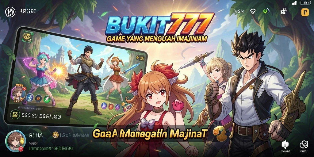 Screenshot gameplay BUKIT777 menampilkan petualangan seru dalam dunia Anime.