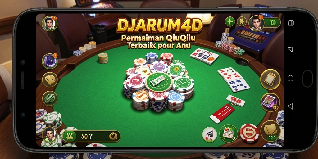 Tampilan gameplay QiuQiu yang menarik di DJARUM4D.