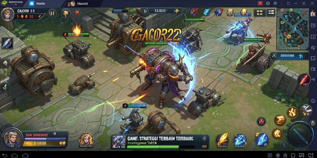 Tampilan gameplay <strong>GACOR22</strong> yang memukau dan dinamis.