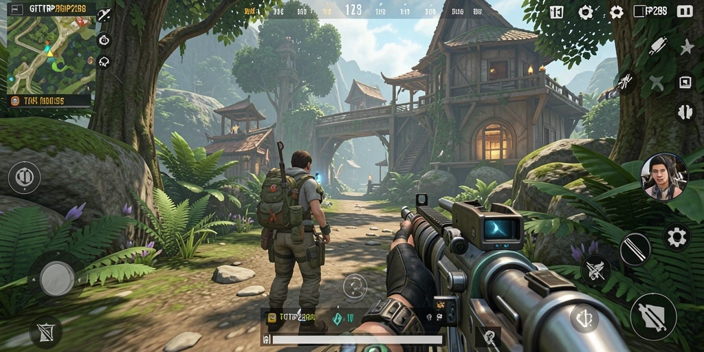Tampilan gameplay seru dari GIFTRP288 dengan aksi TPS yang mendebarkan.