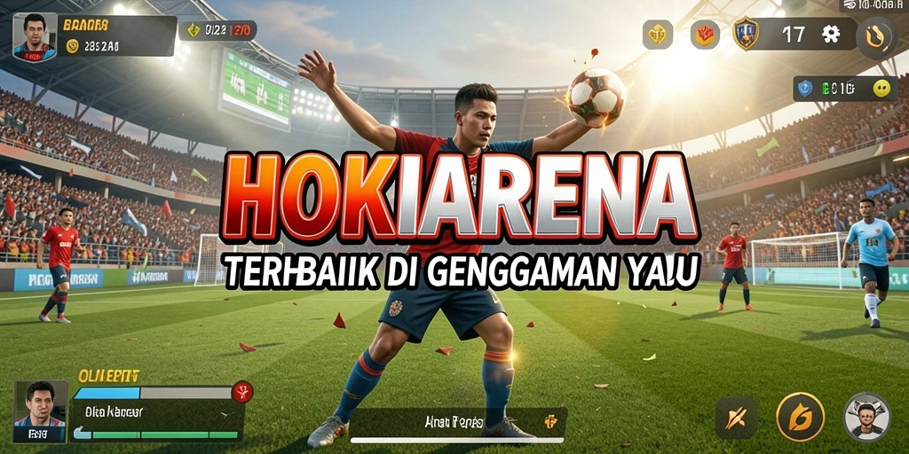 Tampilan gameplay kompetitif HOKIARENA yang menarik dan interaktif.