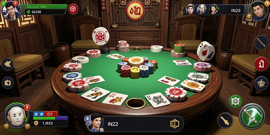 Gameplay QiuQiu IN22 yang menegangkan dan mengasyikkan.