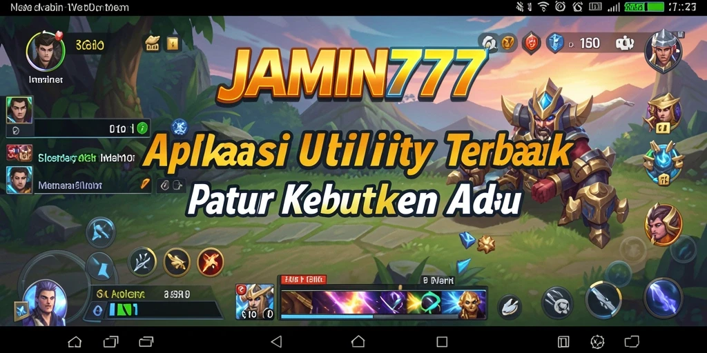 Tampilan antarmuka pengguna yang intuitif dan fungsional.