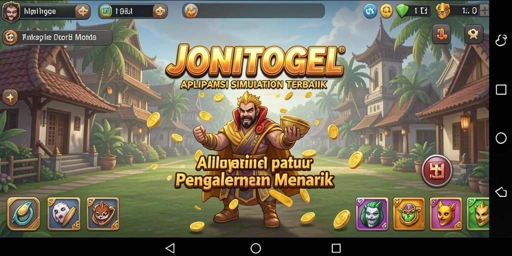 Screenshot gameplay JONITOGEL yang menampilkan aksi simulasi yang menarik.