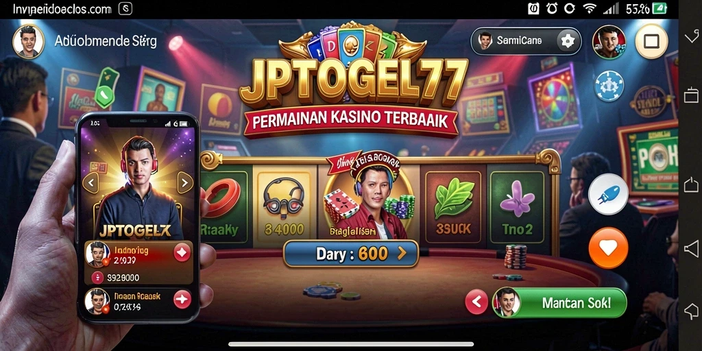 Tampilan gameplay menarik dari JPTOGEL77 di platform Kasino.