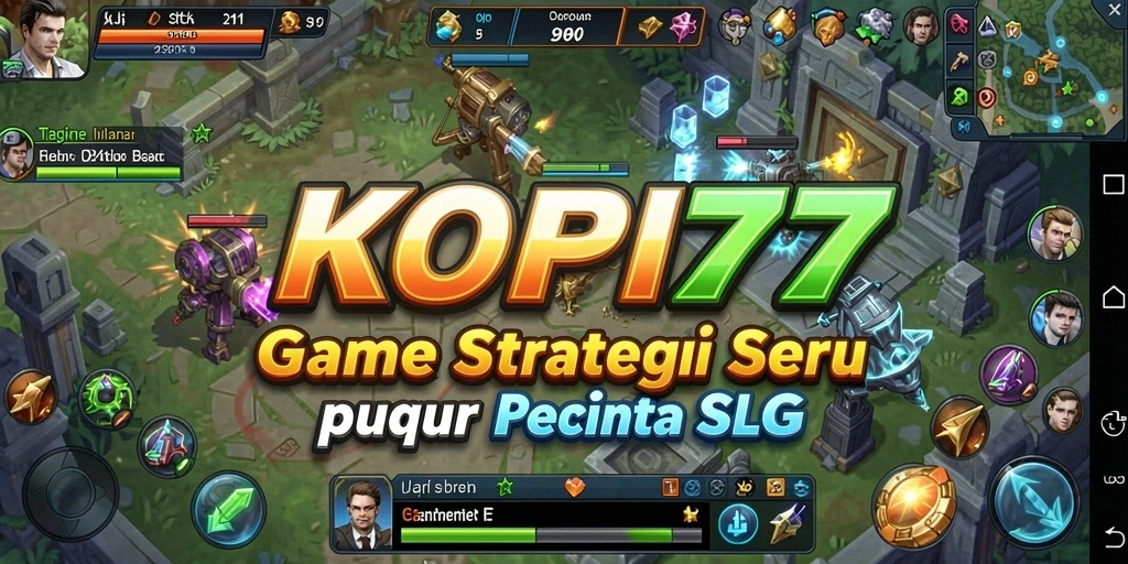 Screenshot gameplay KOPI77 menampilkan aksi dan strategi seru dalam permainan SLG.