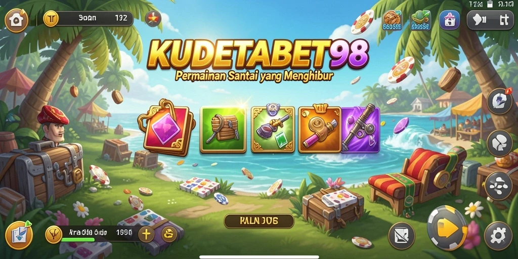Tampilan gameplay KUDETABET98 yang seru dan menghibur.