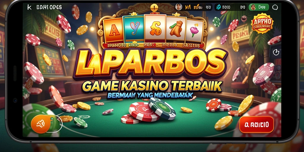 Tampilan gameplay mendebarkan dari LAPARBOS dengan berbagai pilihan permainan Kasino.