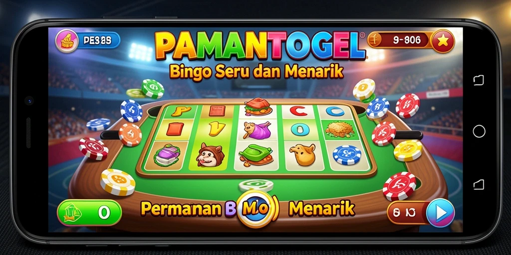 Gameplay PAMANTOGEL yang seru dalam permainan Bingo.