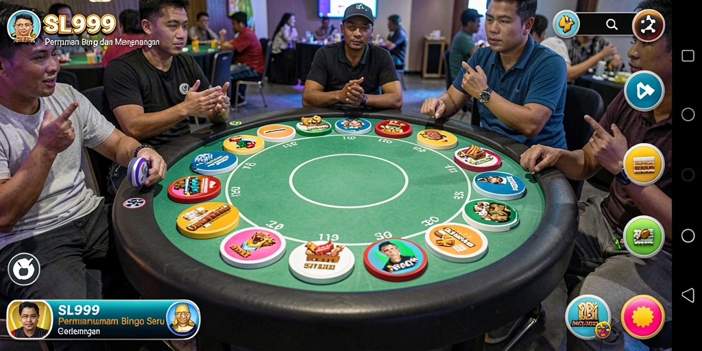 Tampilan gameplay SL999 yang seru dan interaktif dalam permainan Bingo.
