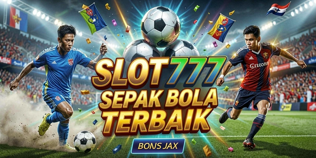 Tampilan gameplay SLOT777 dengan tema sepak bola yang mendebarkan.