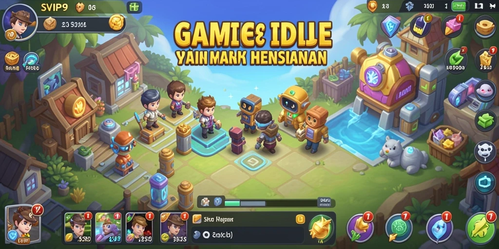 Tampilan gameplay SVIP9 yang menawan dan penuh warna.