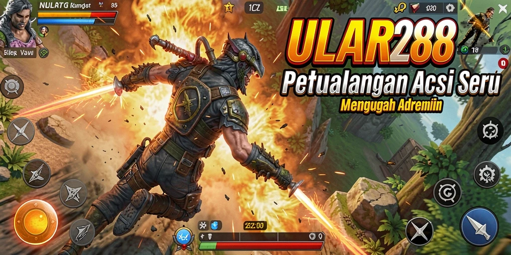 Tampilan dinamis gameplay ULAR288 yang mendebarkan.